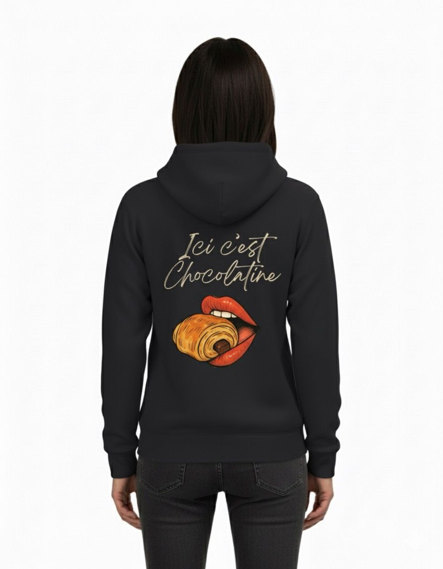 Sweat-shirt La Viola " Ici c'est Chocolatine "