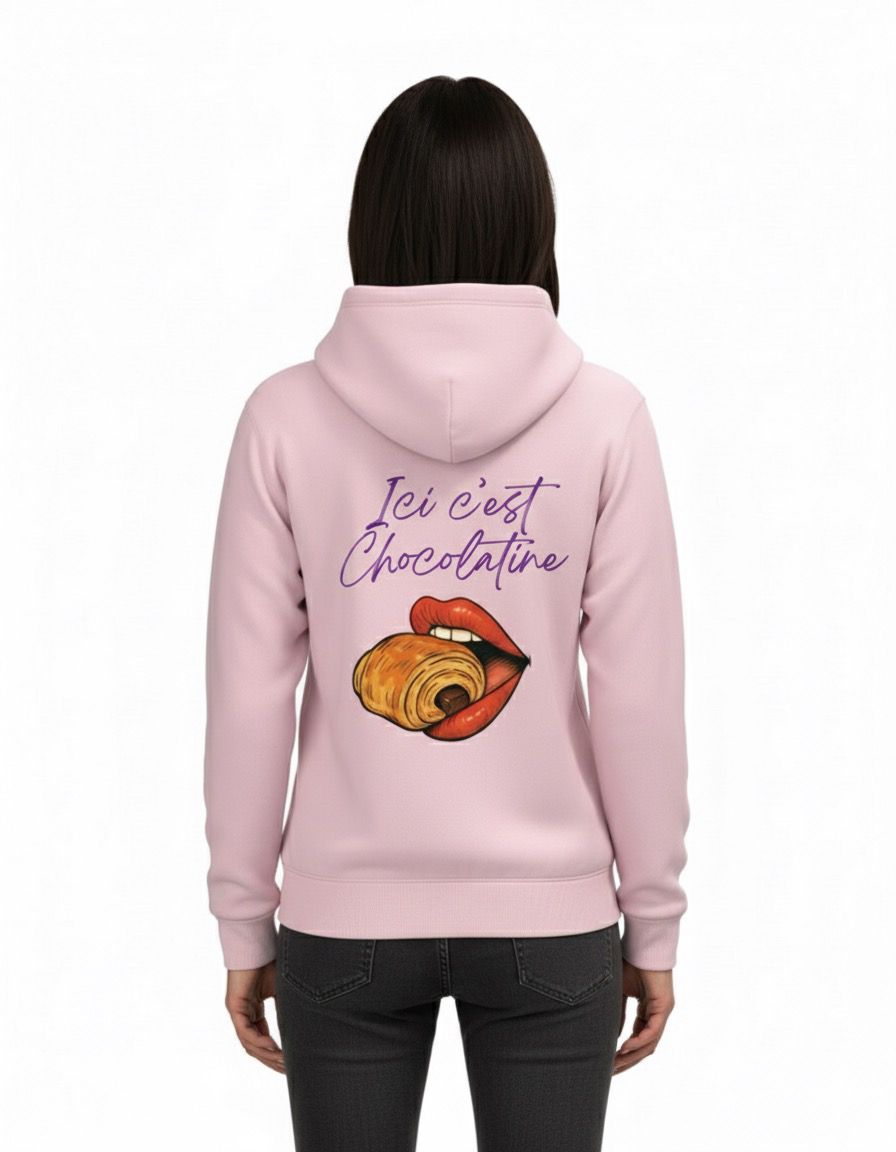 Sweat-shirt La Viola " Ici c'est Chocolatine "