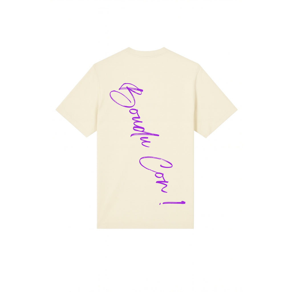 T-Shirt La Viola blanc cassé