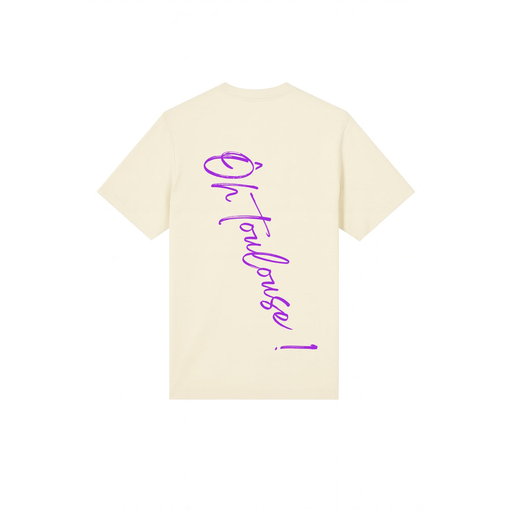 T-Shirt La Viola blanc cassé