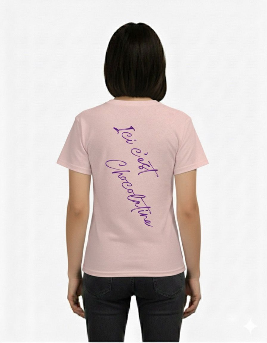 T-shirt La Viola " Ici c'est Chocolatine "