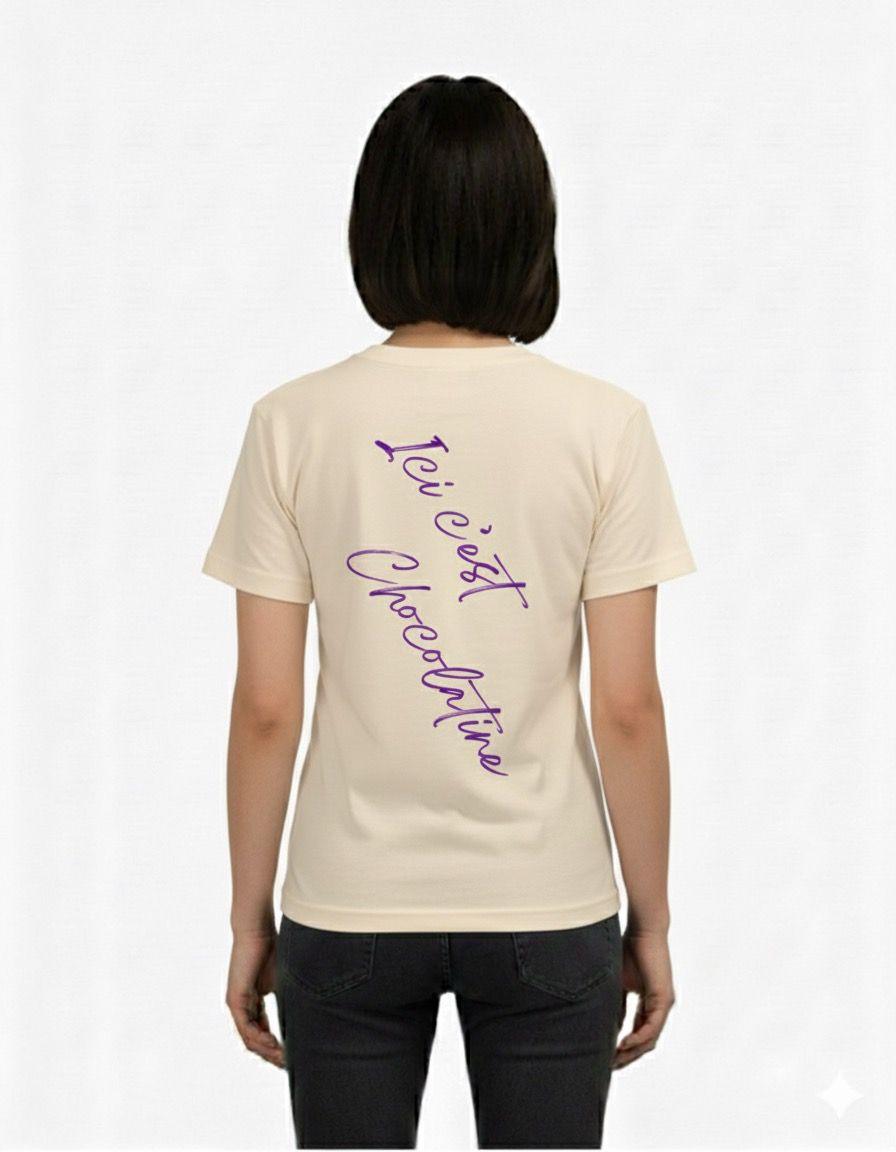 T-shirt La Viola " Ici c'est Chocolatine "