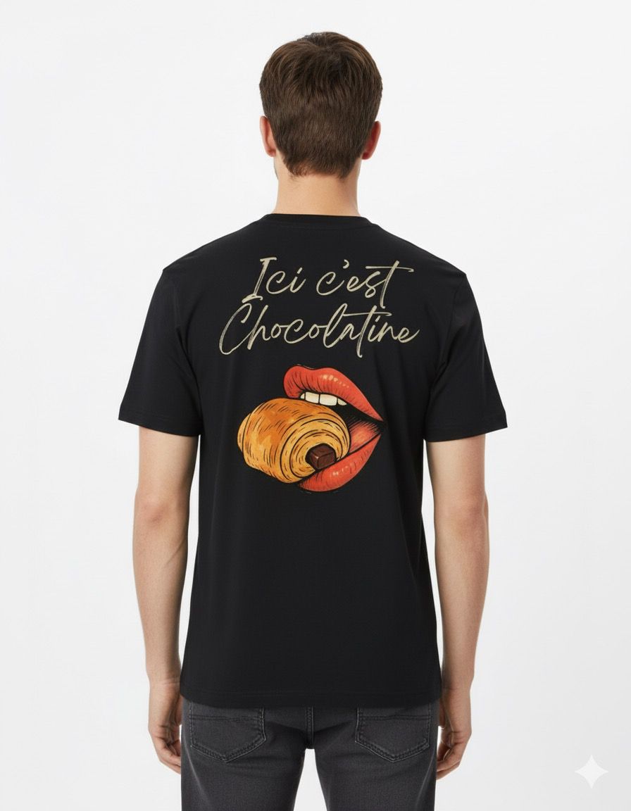 T-shirt La Viola " Ici c'est Chocolatine "