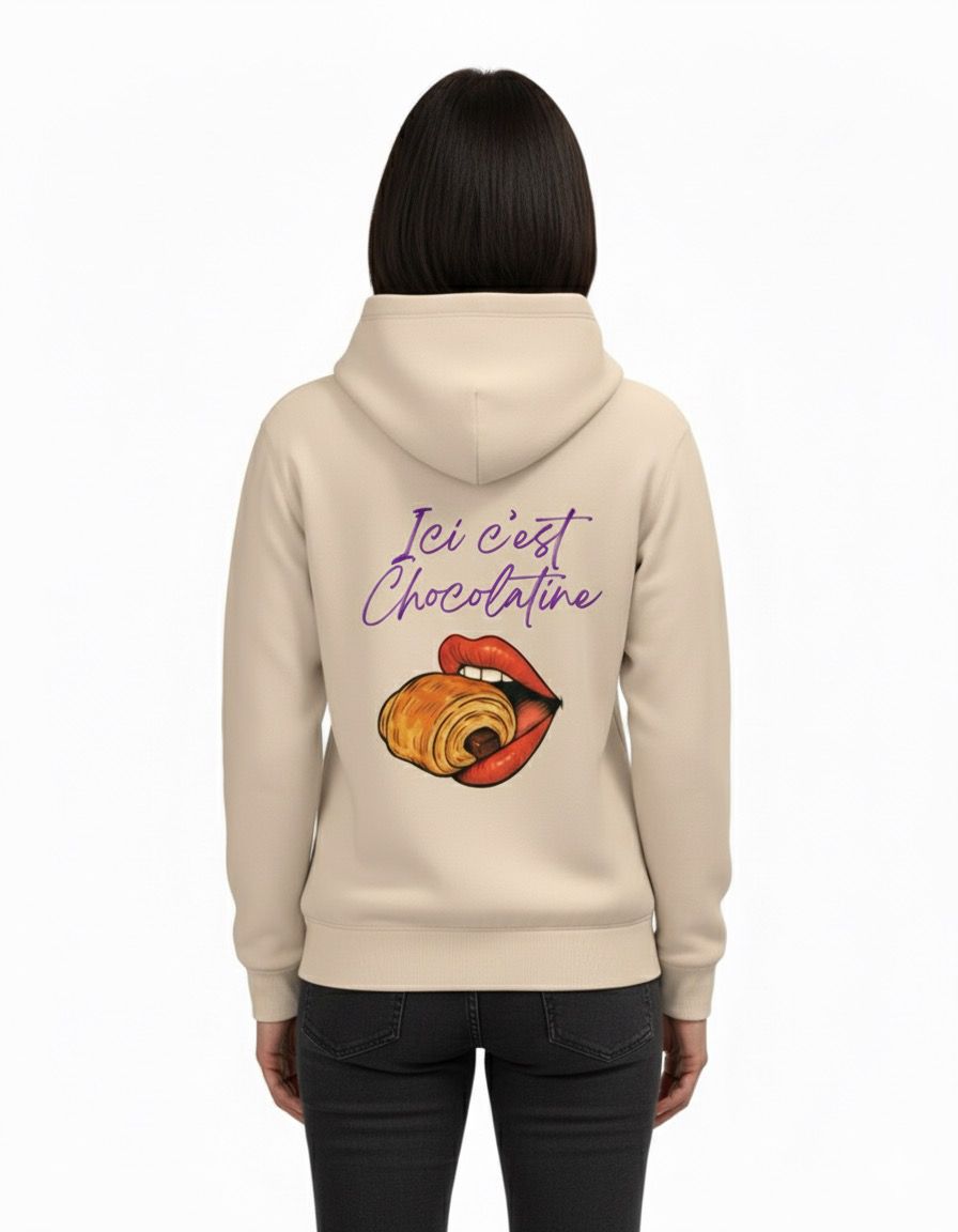 Sweat-shirt La Viola " Ici c'est Chocolatine "