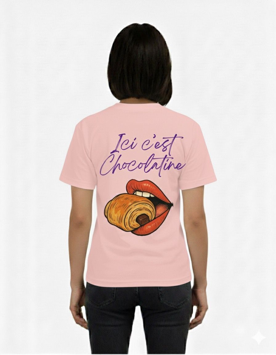 T-shirt La Viola " Ici c'est Chocolatine "